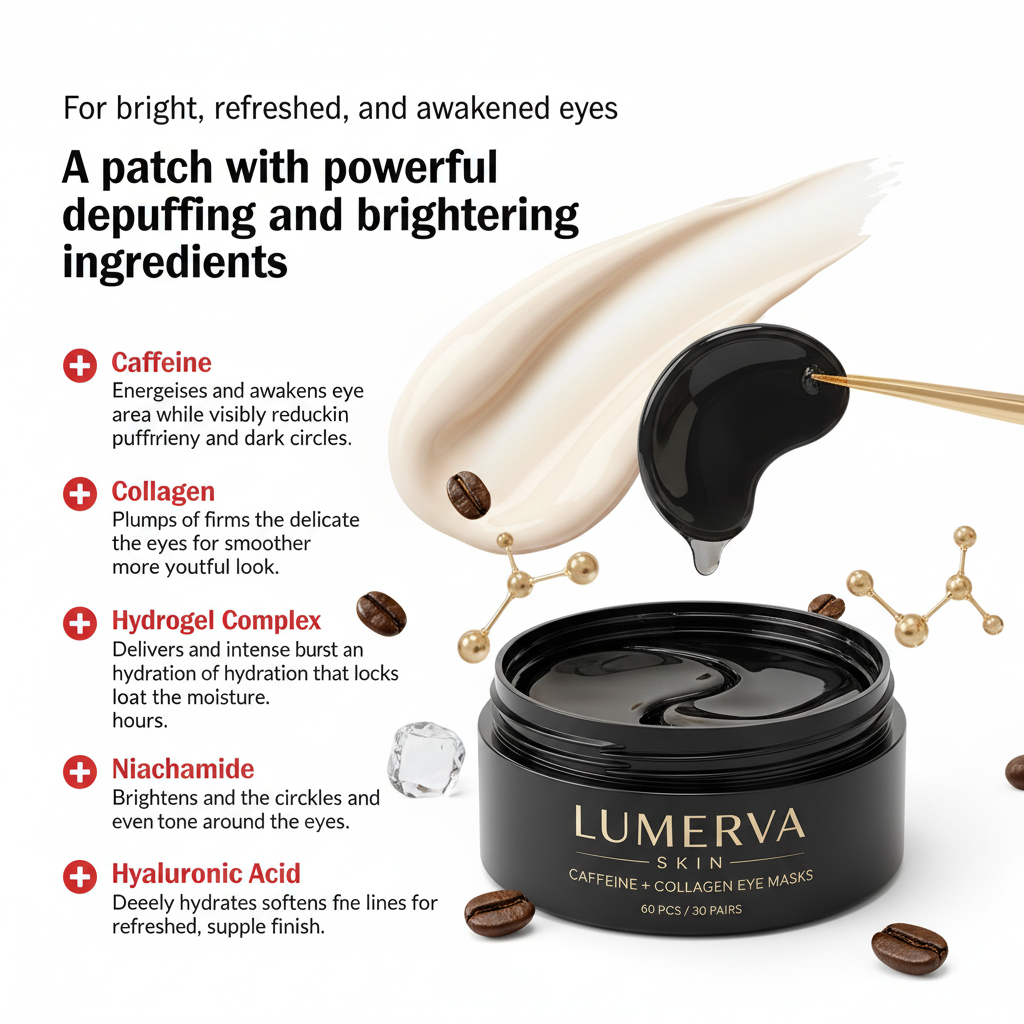 Coffee Lift Eye Patches Ingredient Feature
