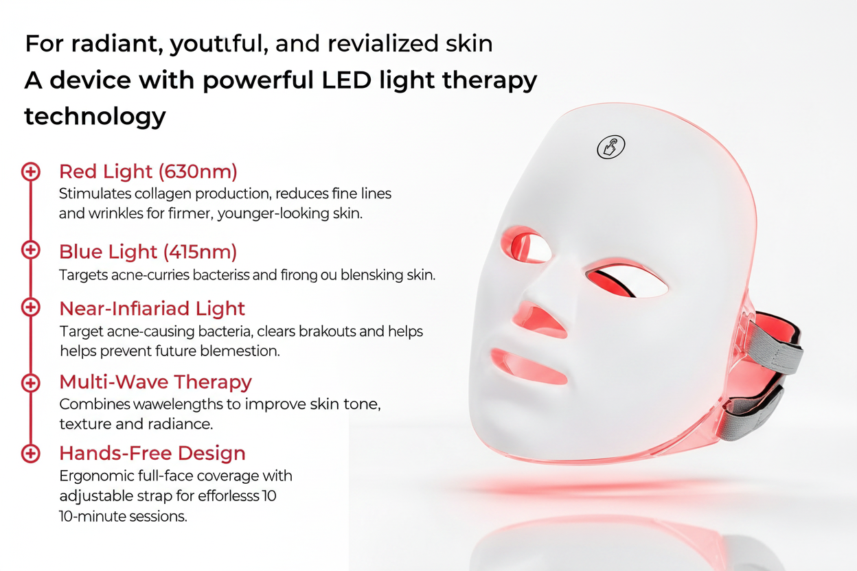 LumiGlow LED Mask Ingredient Breakdown
