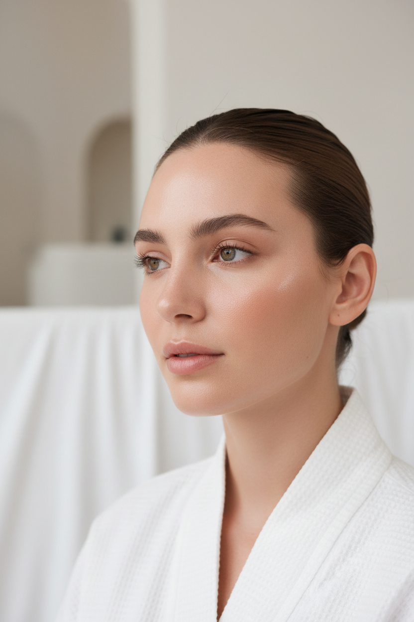 Premium editorial glow